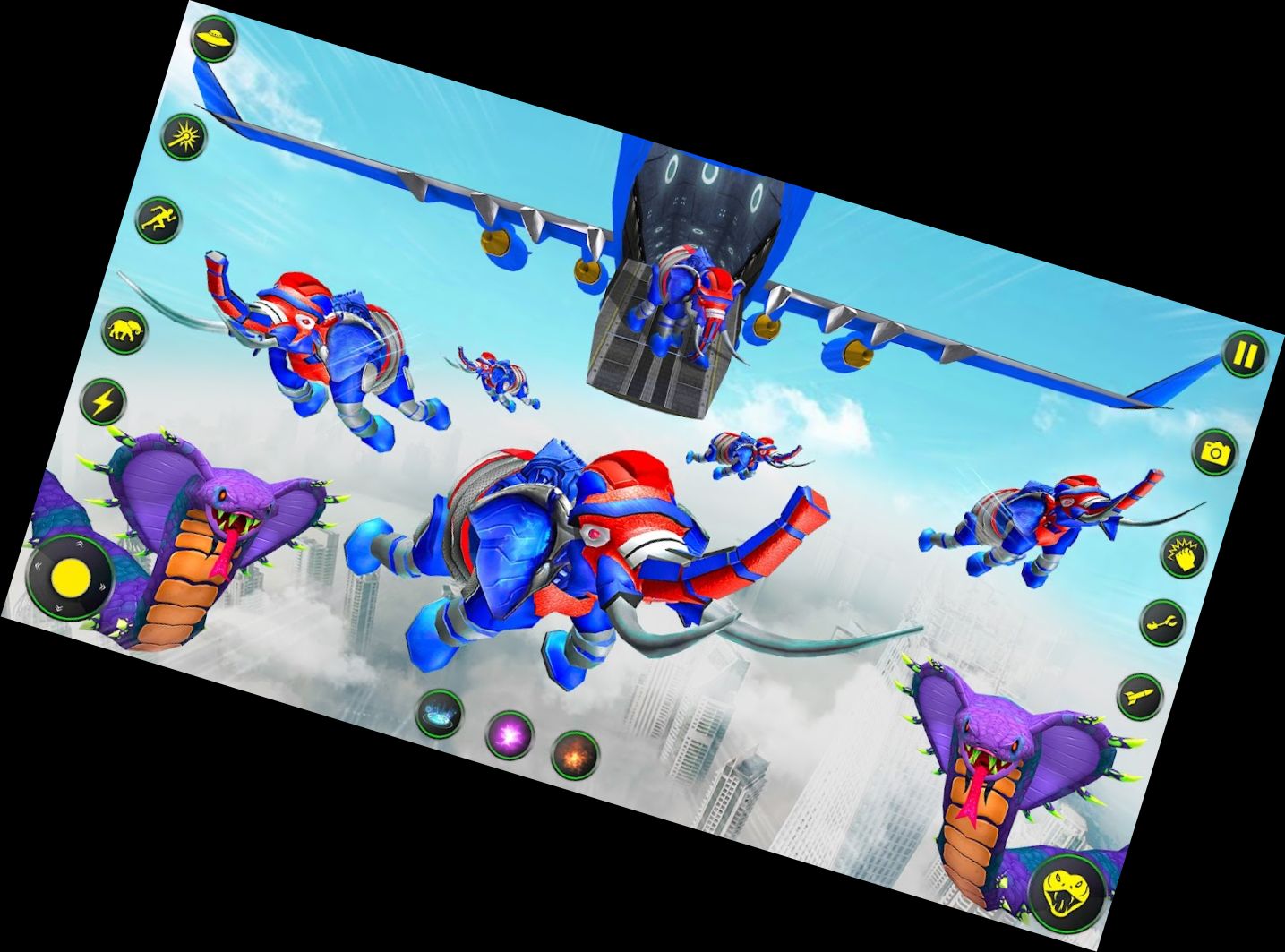 Игра Робот Слон Бой