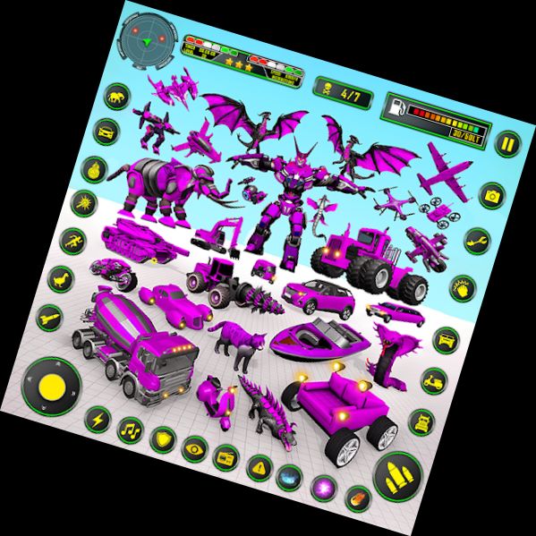 Игра Робот Слон Бой