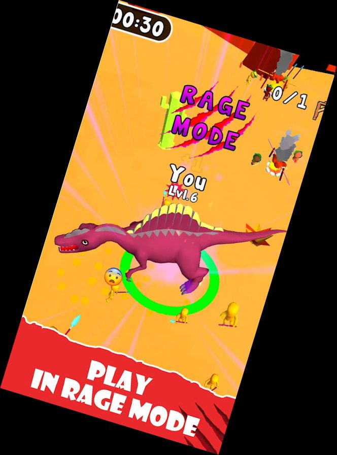 Симулятор нападу динозав