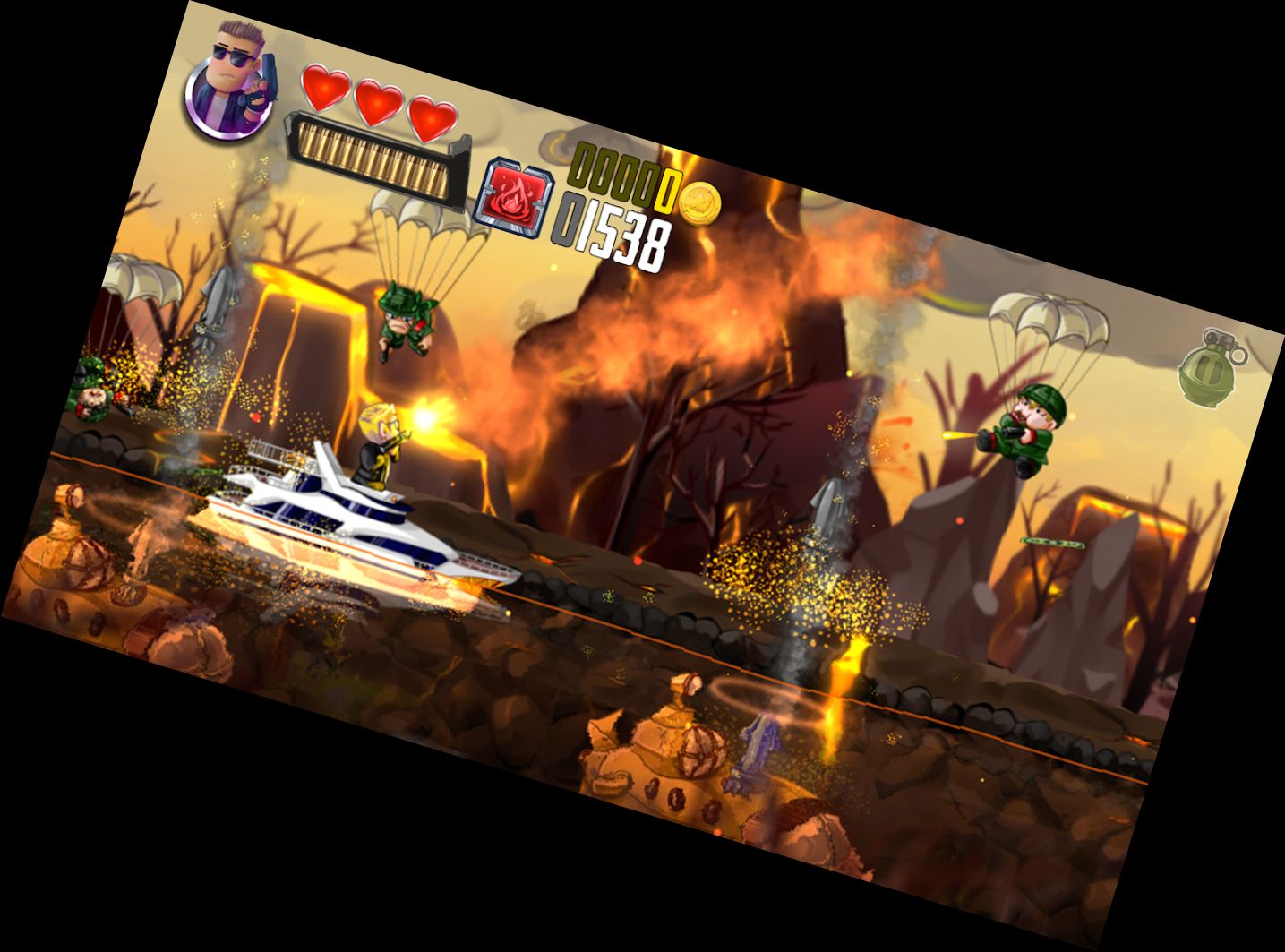 Ramboat - Juego de Acción sin Conex