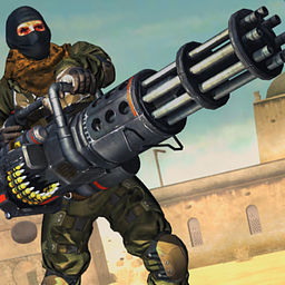 Desert Shooter Heavy Weapon Simulator