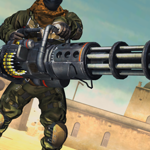 Desert Shooter Heavy Weapon Simulator