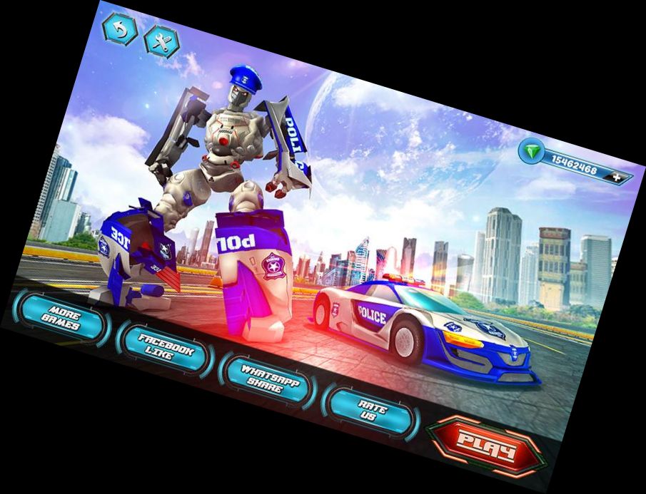 Помста поліцейського робомобіля США