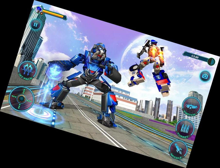 Полицейский Робот-Машина М