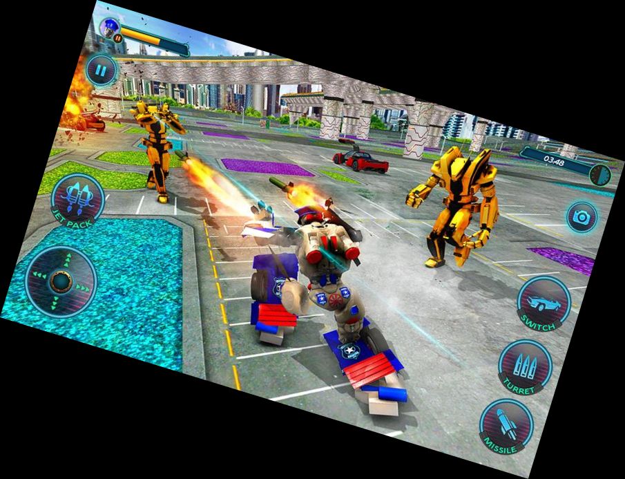 Помста поліцейського робомобіля США