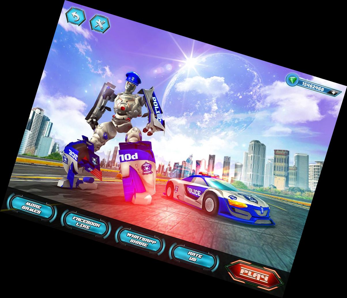 Полицейский Робот-Машина М