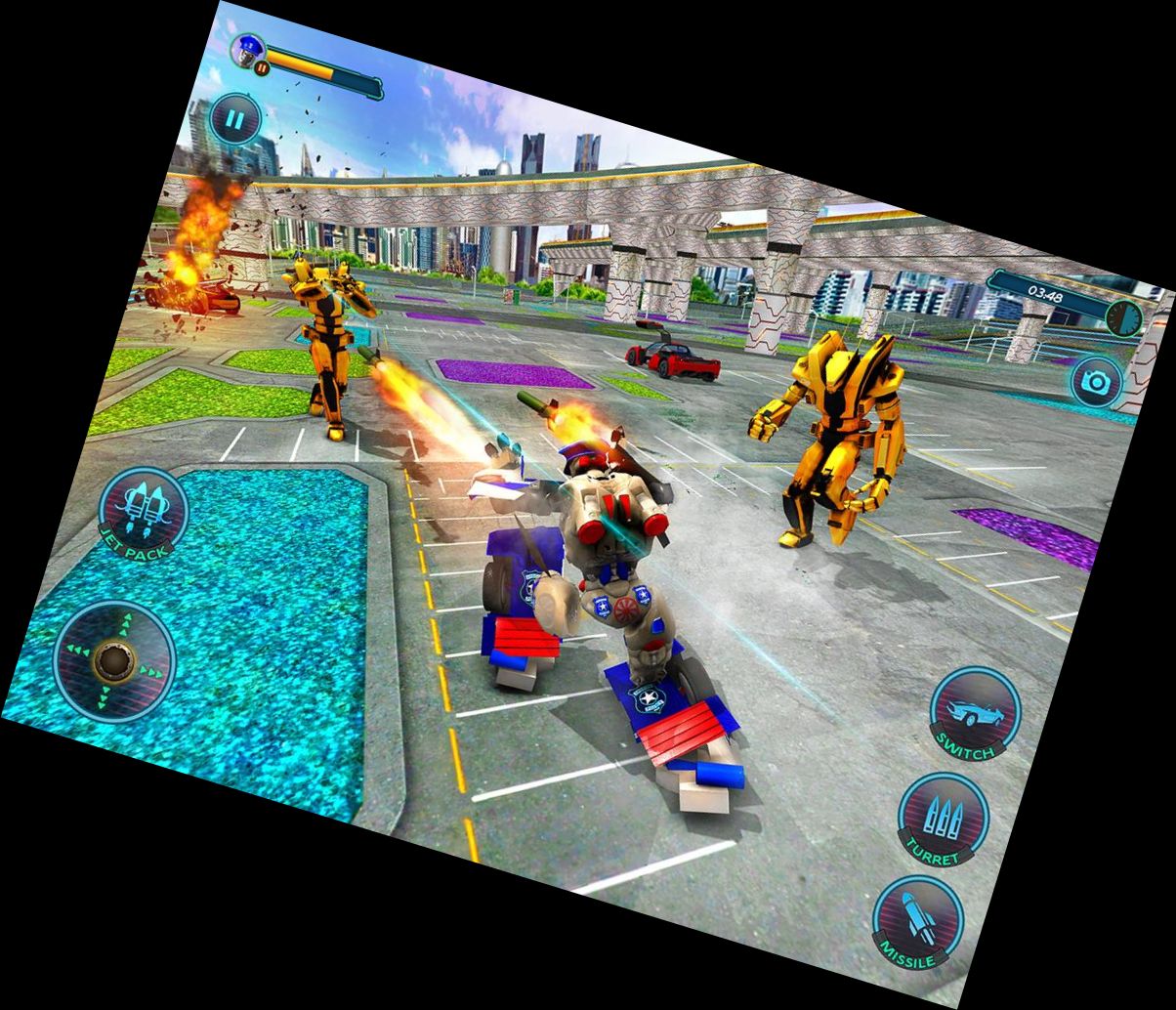 Полицейский Робот-Машина М