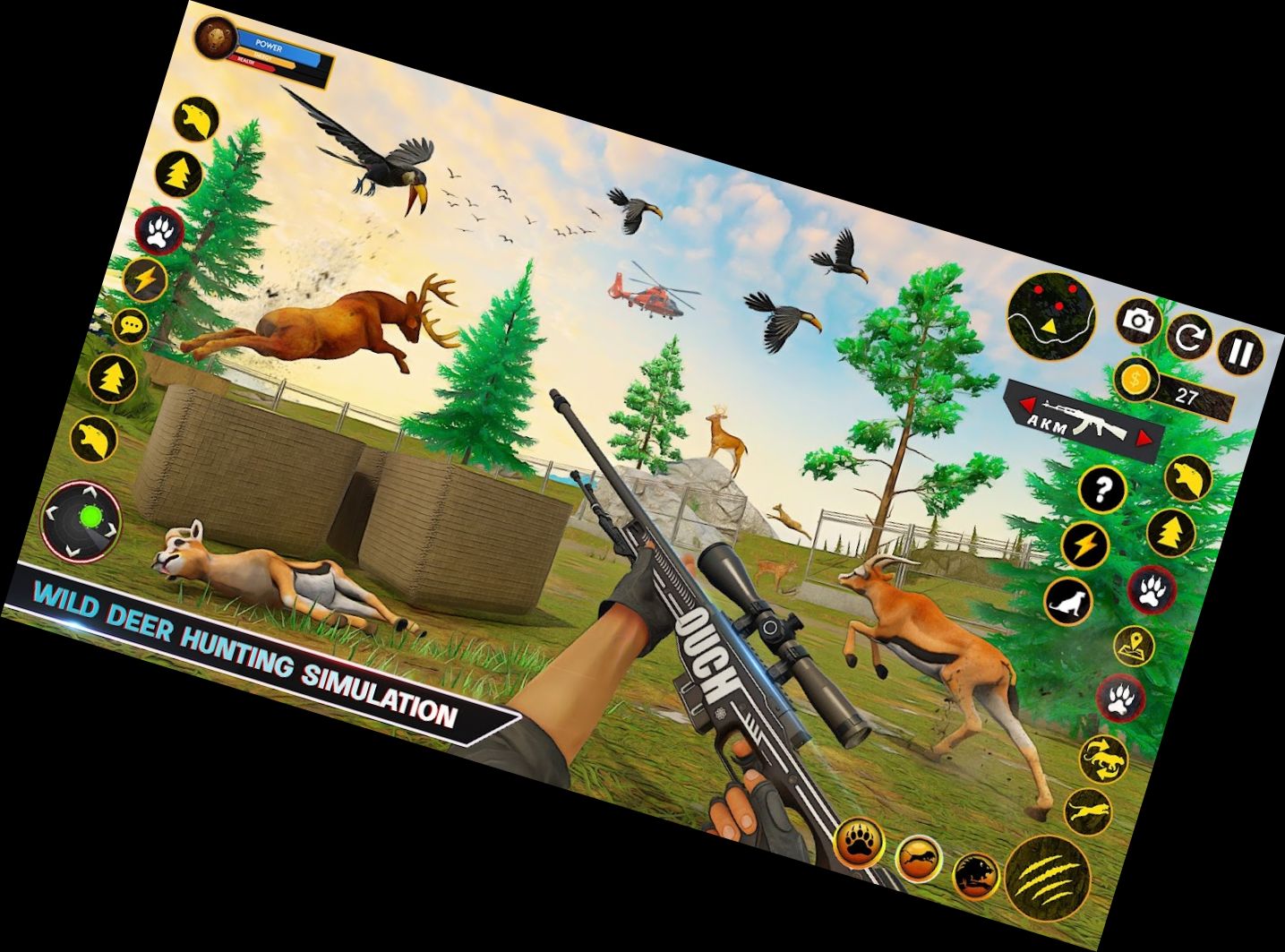 Deer Hunting Simulator 3D Sniper Game