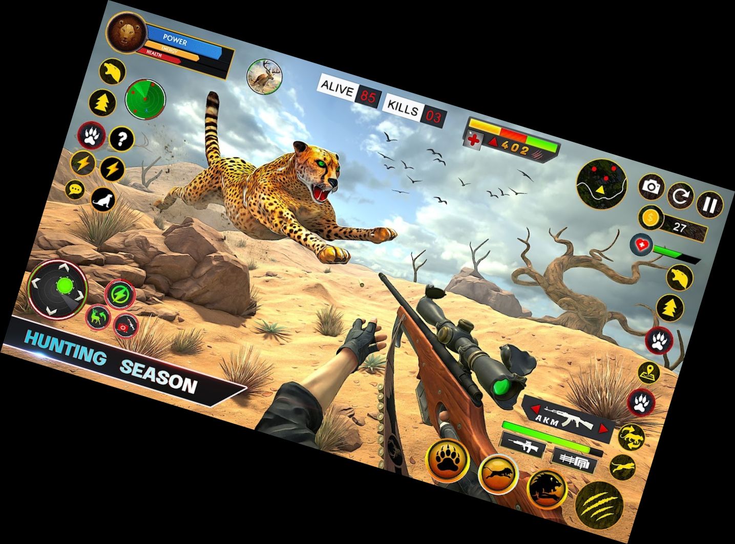 Игры на охоту на оленей С