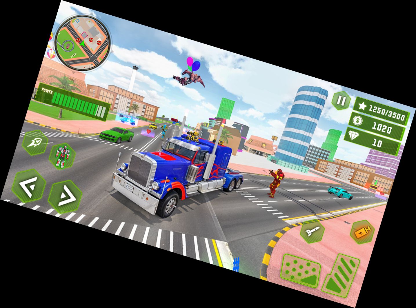 Игра Грузовик - Автомобиль