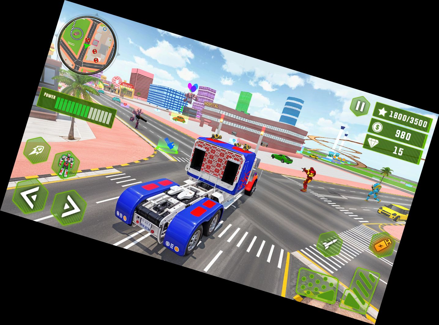 Игра Грузовик - Автомобиль