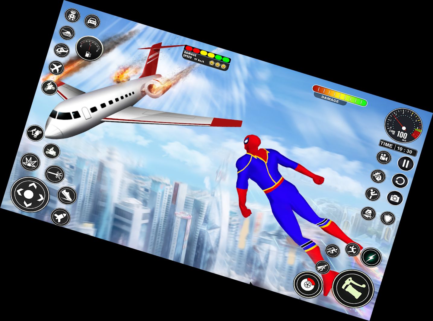 Spider Warrior Hero Battle Game