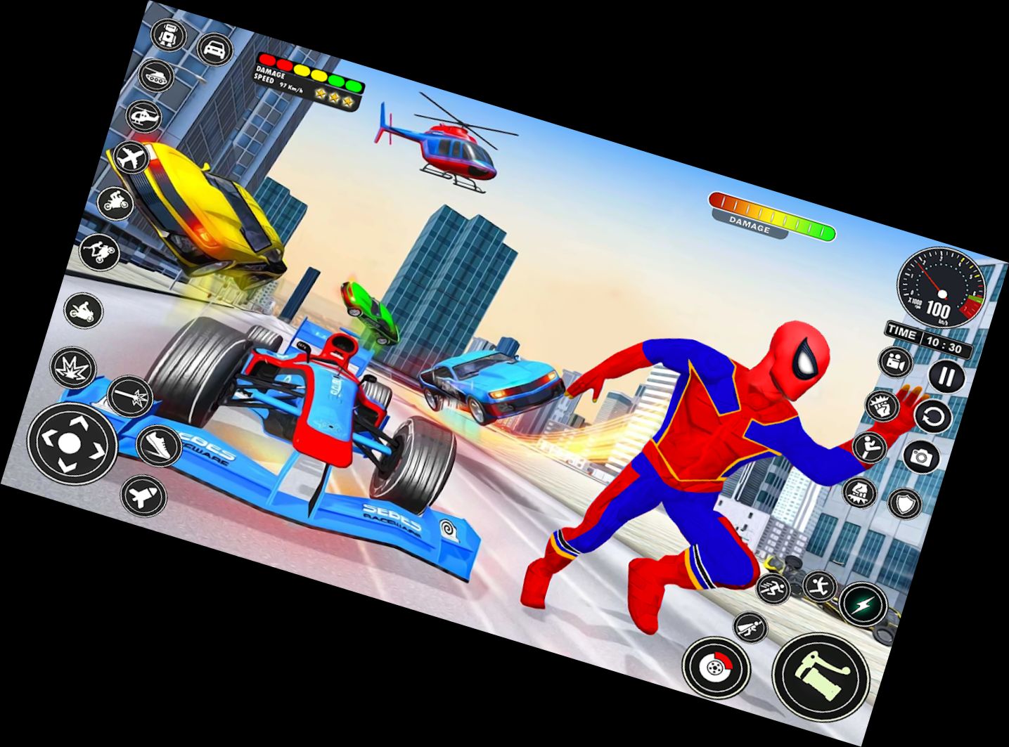 Spider Warrior Hero Battle Game