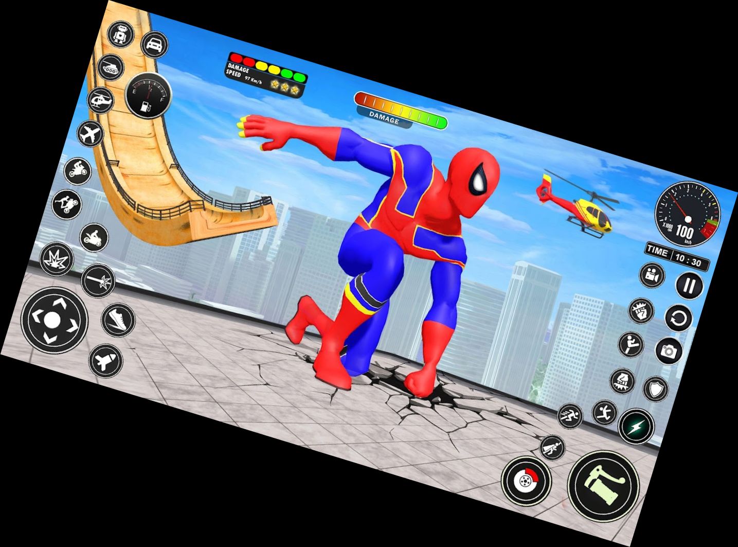 Spider Warrior Hero Battle Game