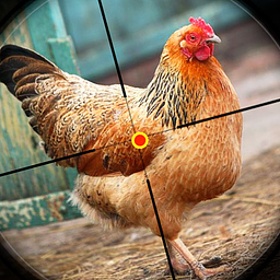 Cacería de pollos en la jung