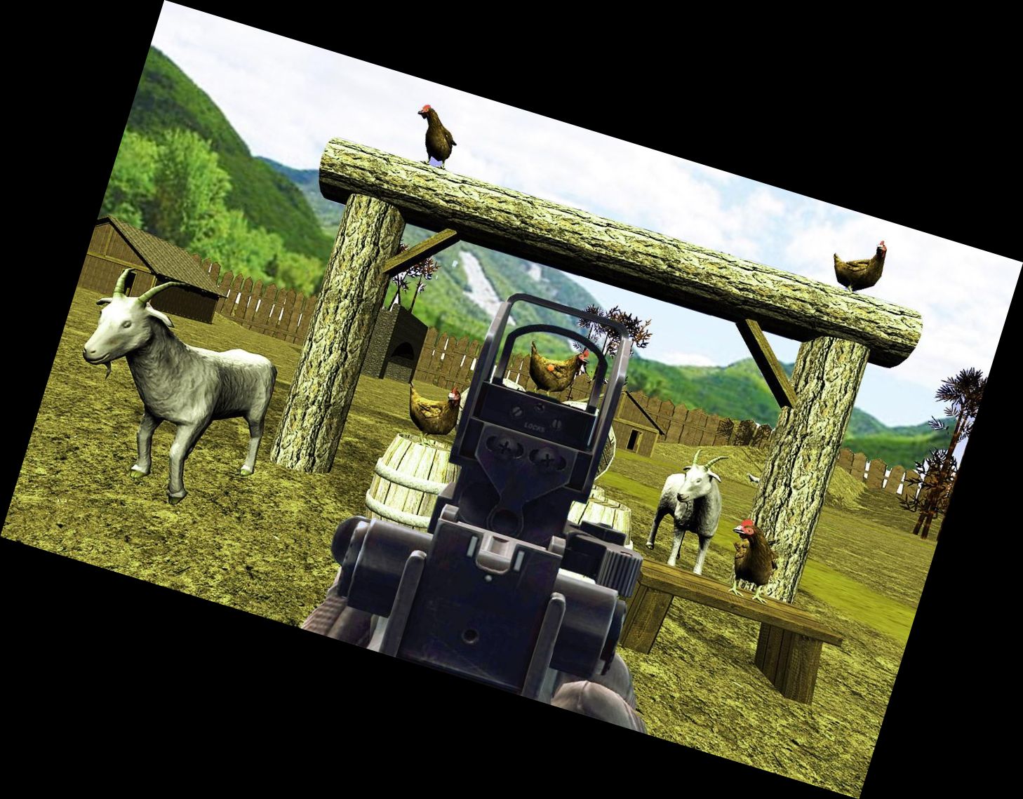 Охота за курицей в джун