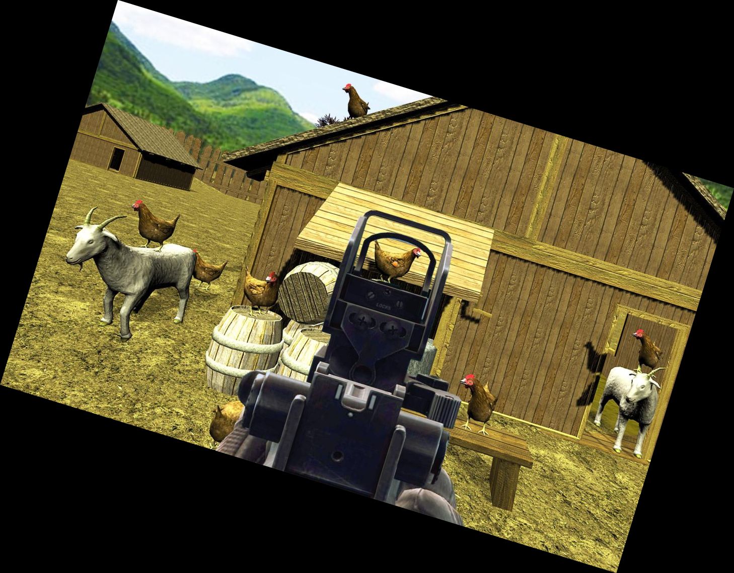 Охота за курицей в джун