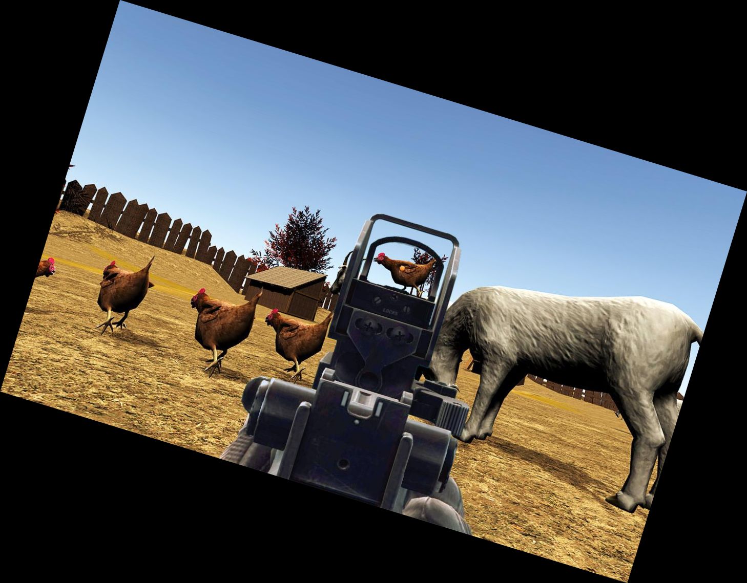 Охота за курицей в джун