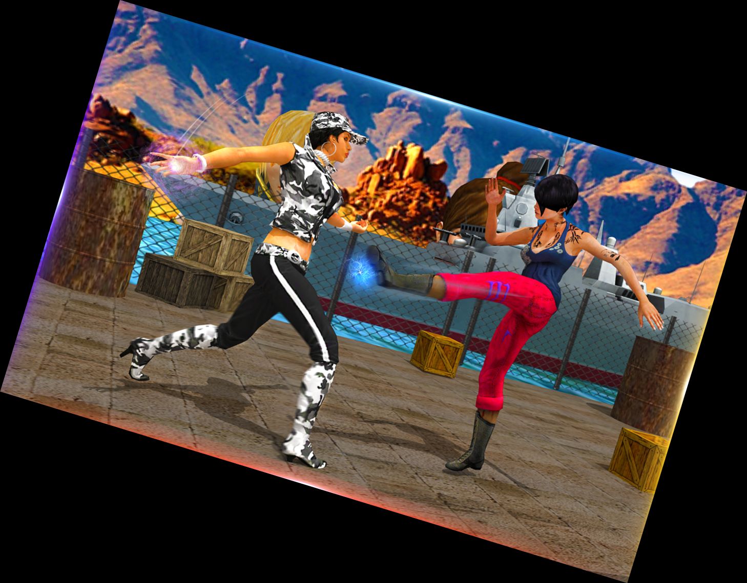 Женский Кунг-Фу Б