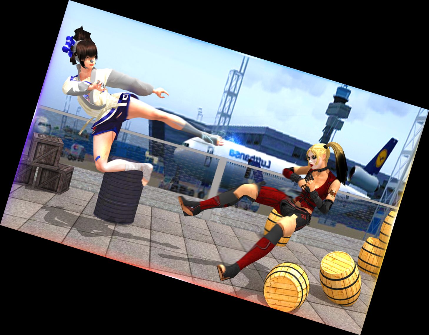 Женский Кунг-Фу Б