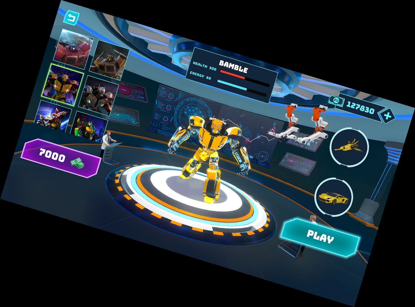 Robot Game: Transform and Battle