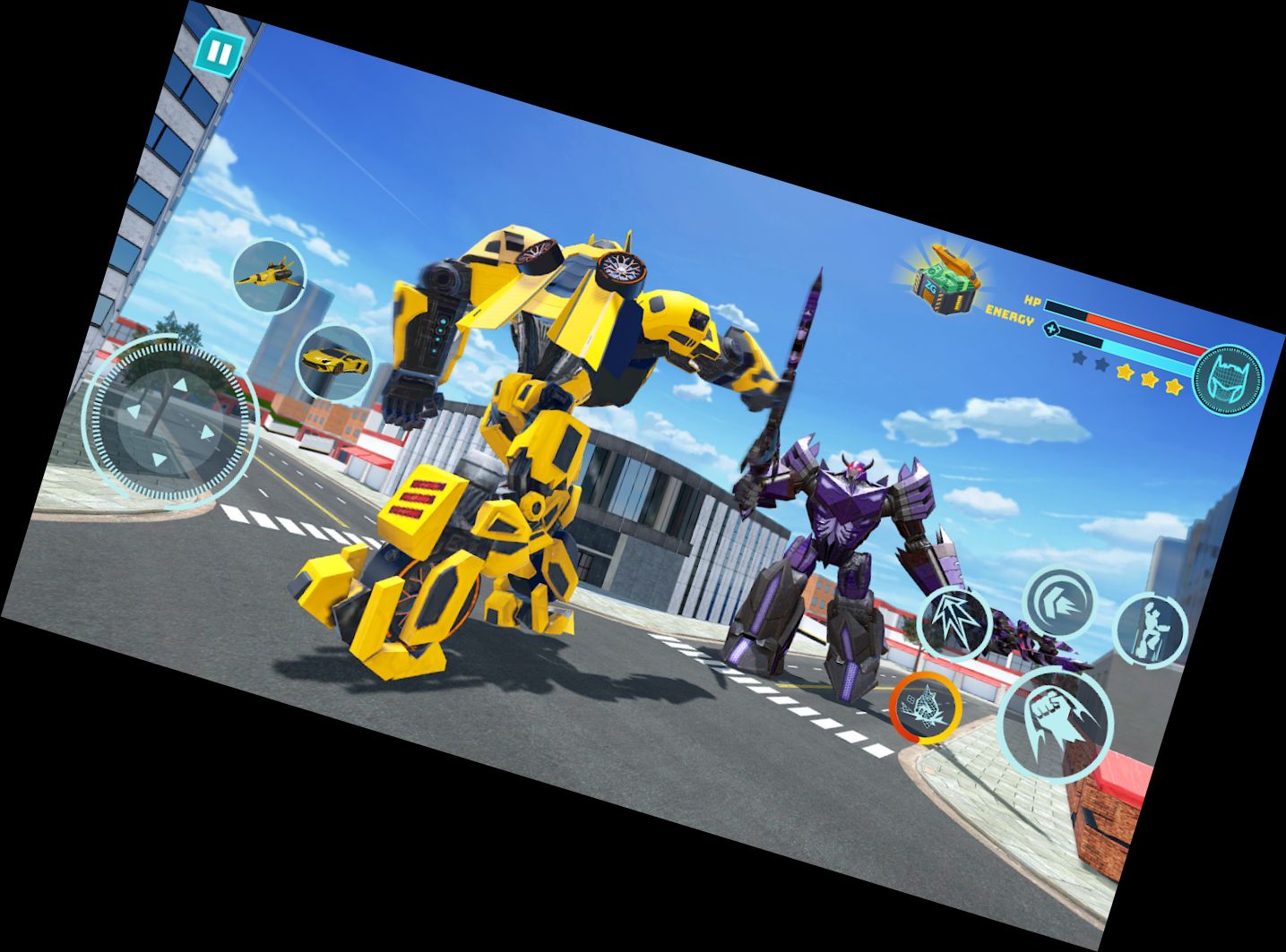 Juego de Robot: Transforma y Combate