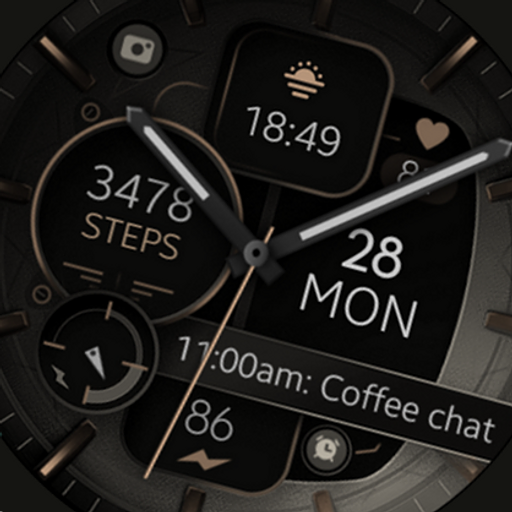 Dream 132 bronze watch face