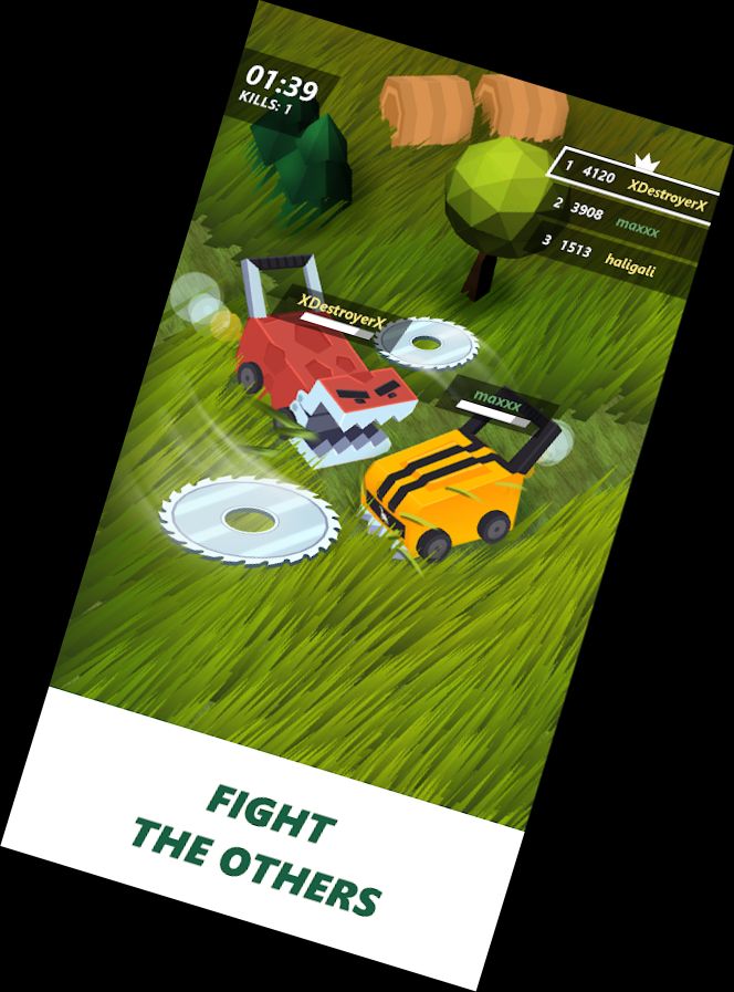 Lawn Mower.io - Hamster Survival