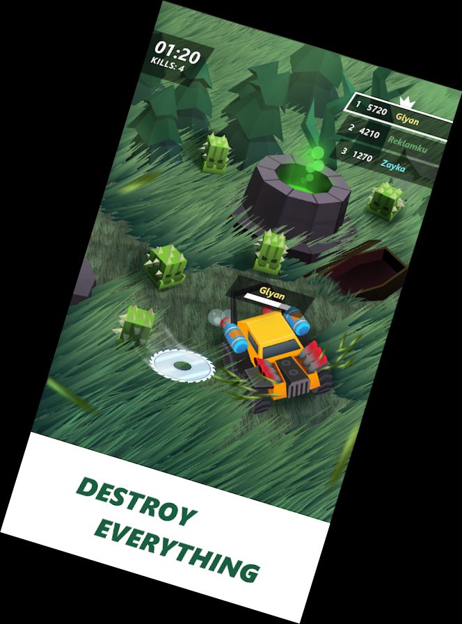 Lawn Mower.io - Hamster Survival
