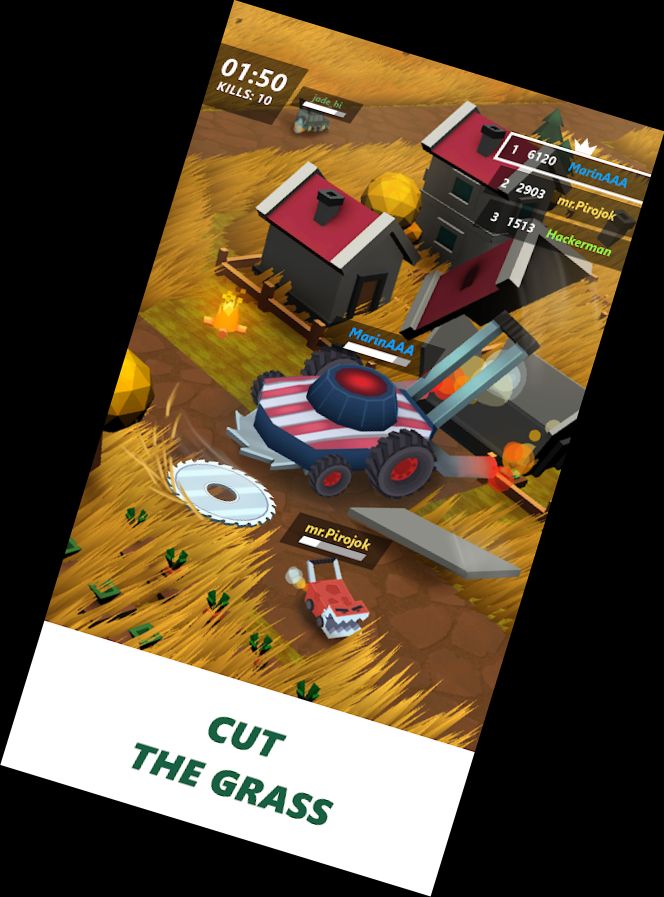 Lawn Mower.io - Hamster Survival