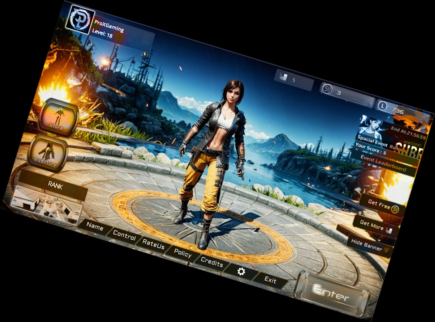 Royal Battle for Survival in the Unknown