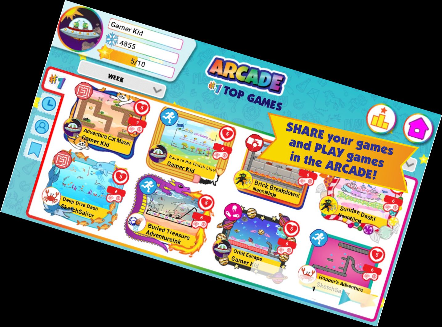 Pixicade - Game Builder