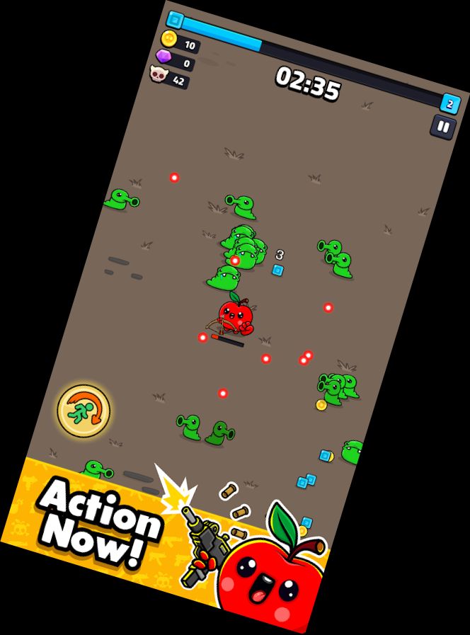 Apfelkampf: Überleb