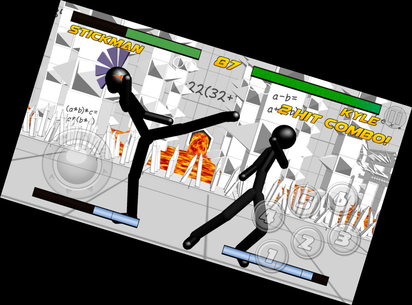 Stickman Fighting 3D -> H