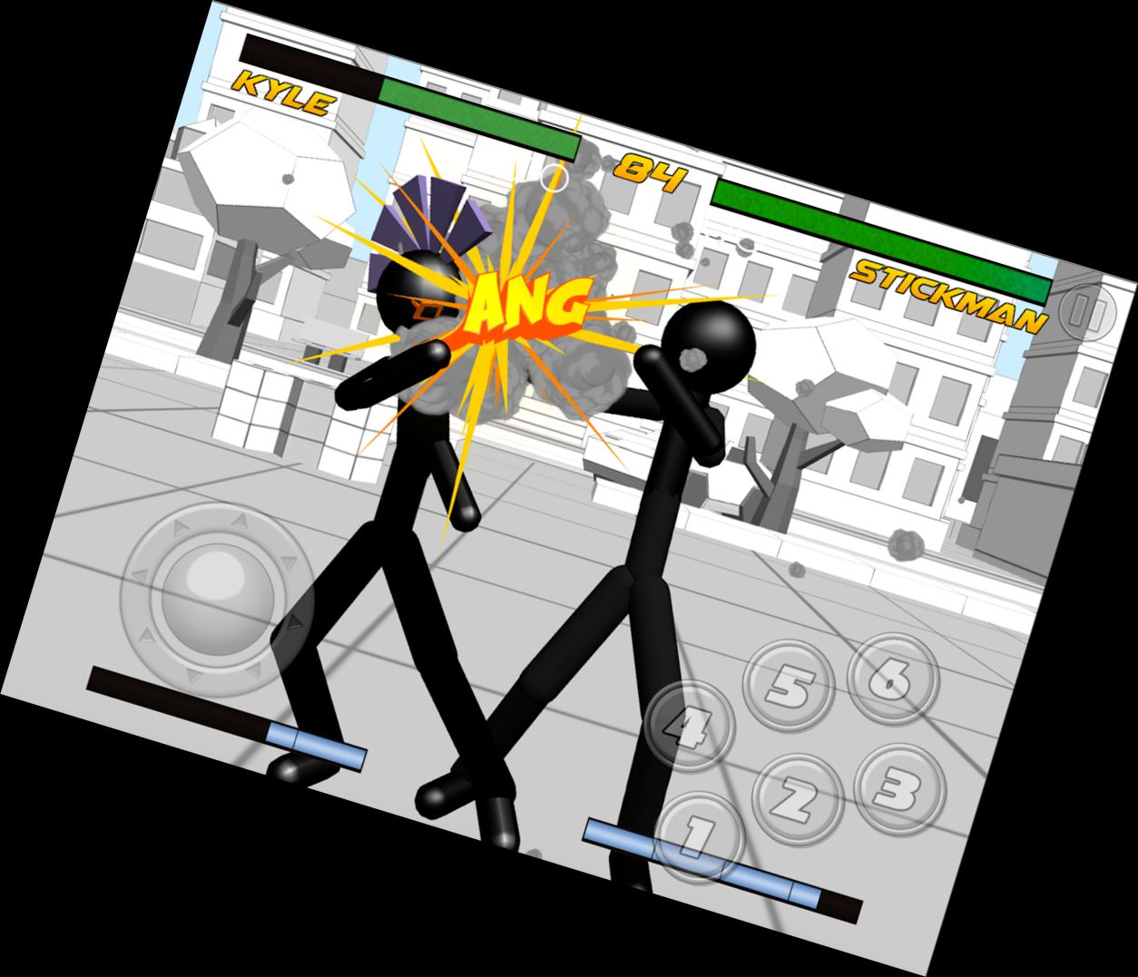 Stickman-Kampf 3D
