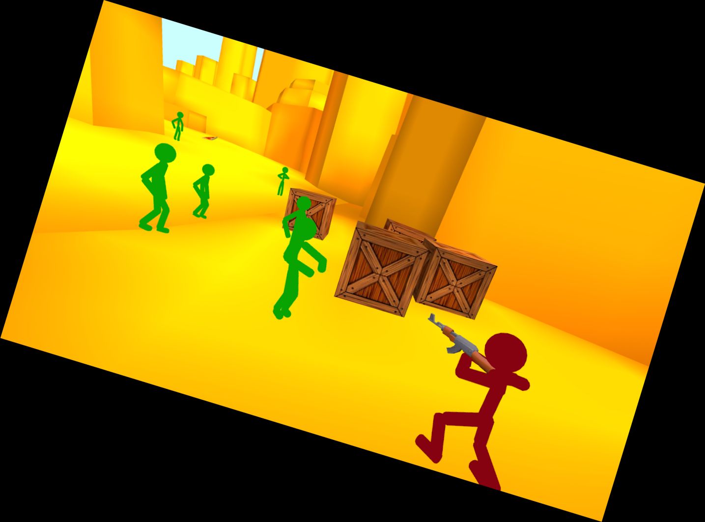 Людина-Палочка Против Зомбі Вист