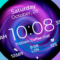 Chester Galaxy Star watch face