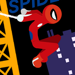 Spider Stickman Rope Hero