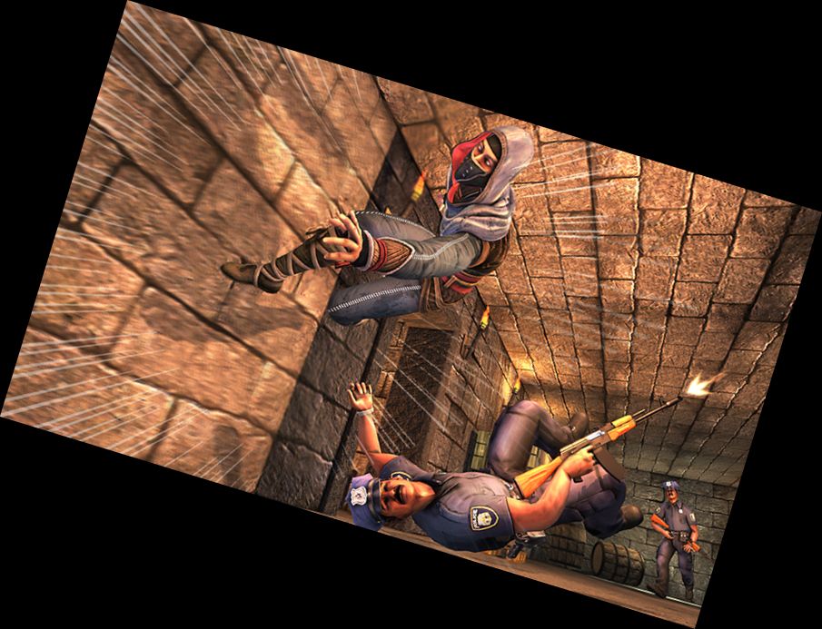 Супергерой-ниндзя: поб