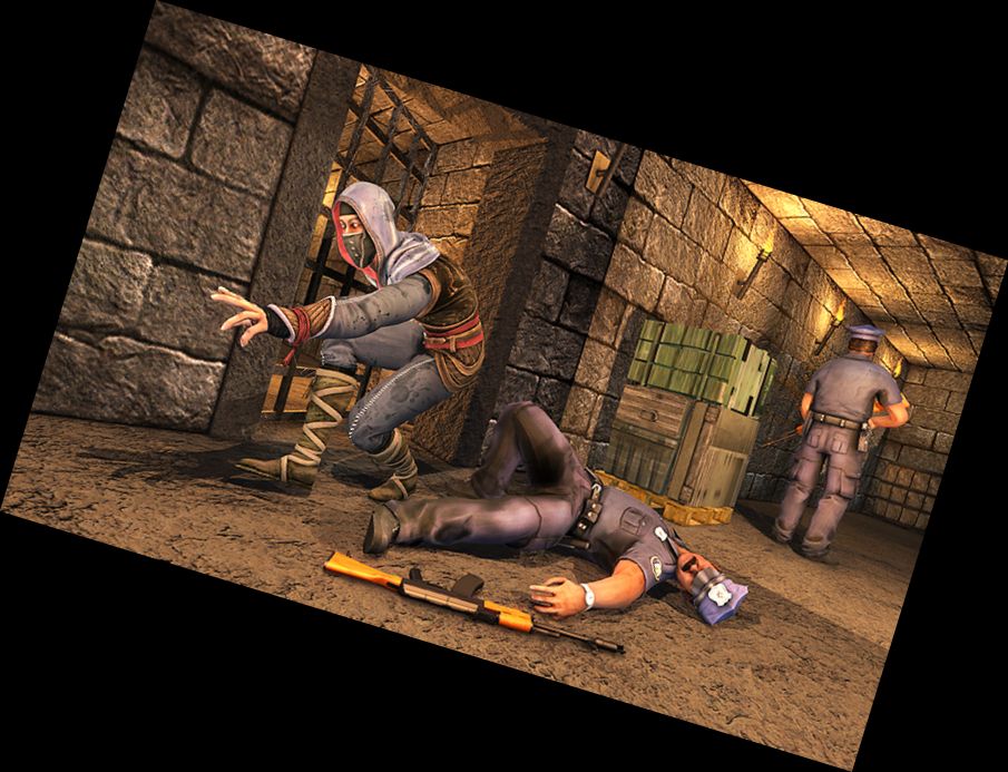 Супергерой-ниндзя: поб