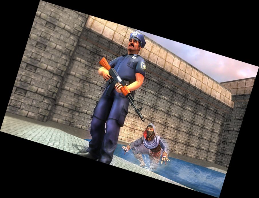 Супергерой-ниндзя: поб