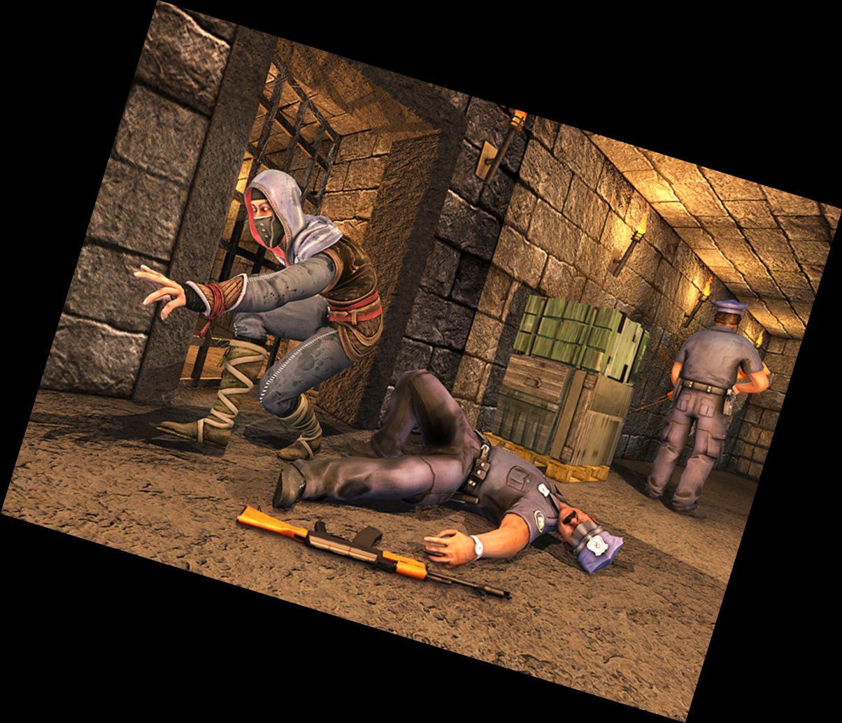 Супергерой-ниндзя: поб