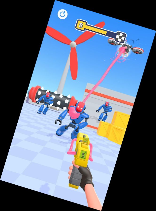 Destroy Them All - Robot Game 3D!