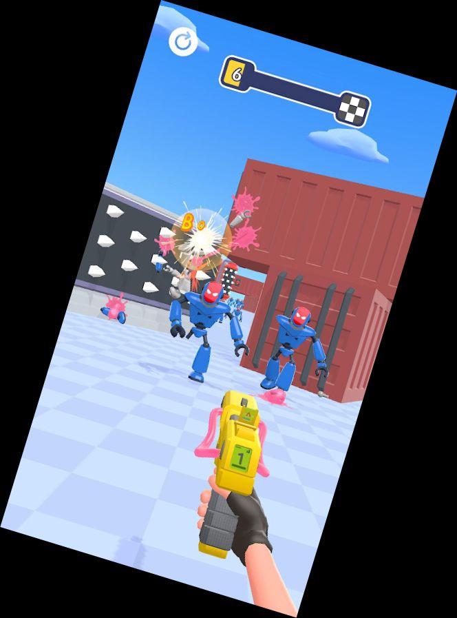 Destroy Them All - Robot Game 3D!