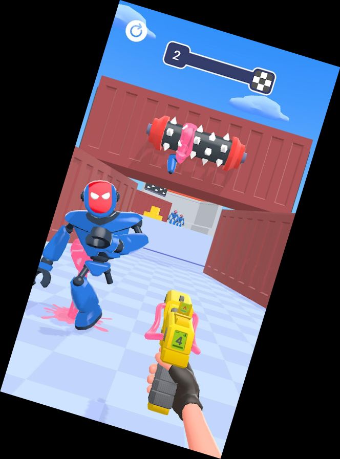 Destroy Them All - Robot Game 3D!