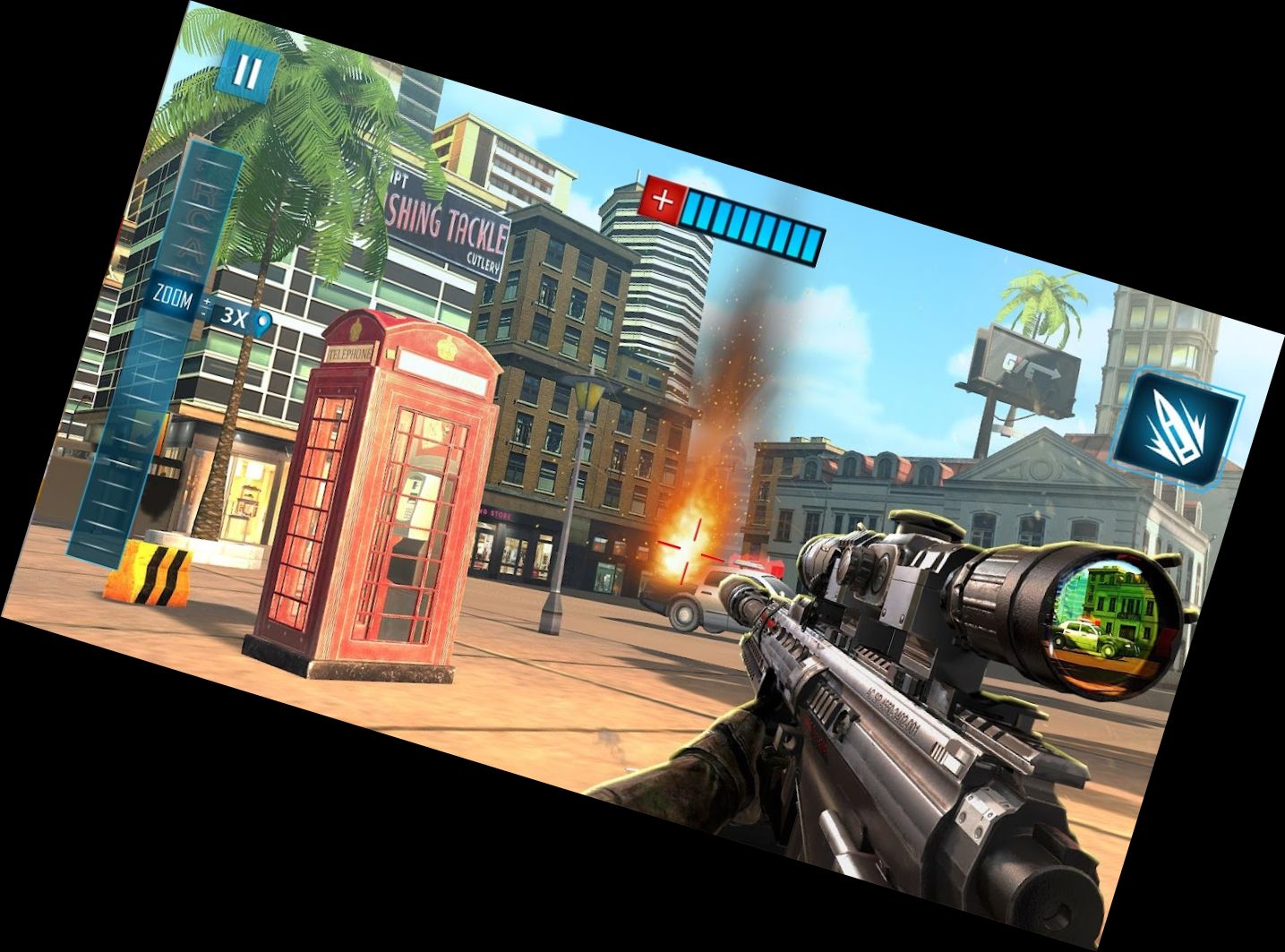 Снайперський Удар Ігри Ст