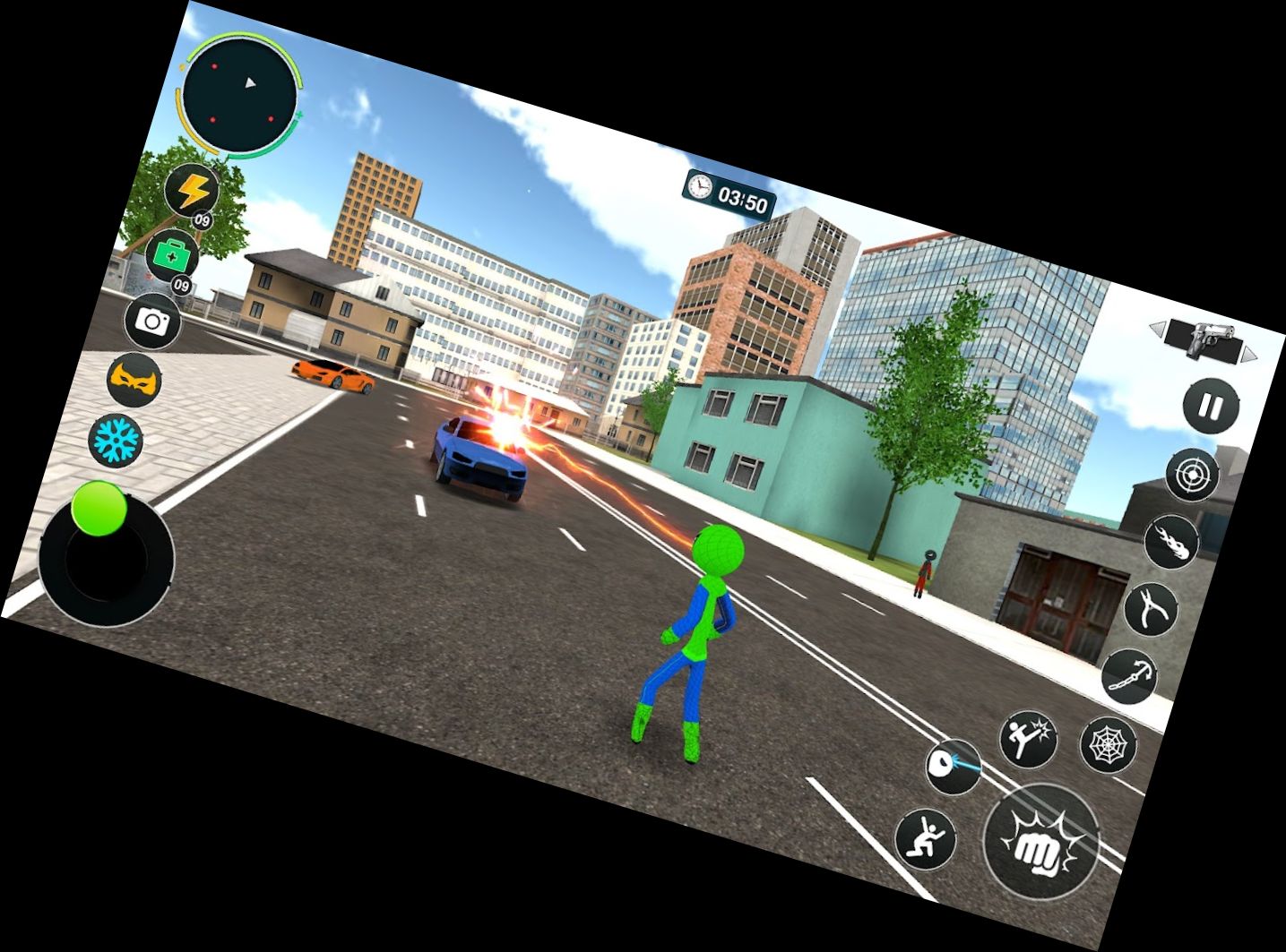 Бій з павутинним мотузком