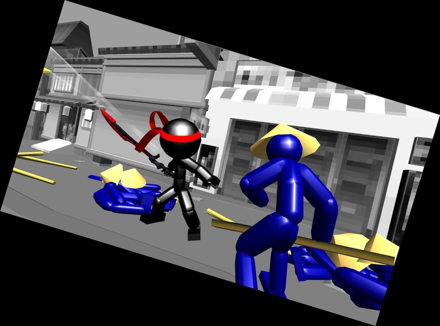 Ніндзя-бійця Stickman