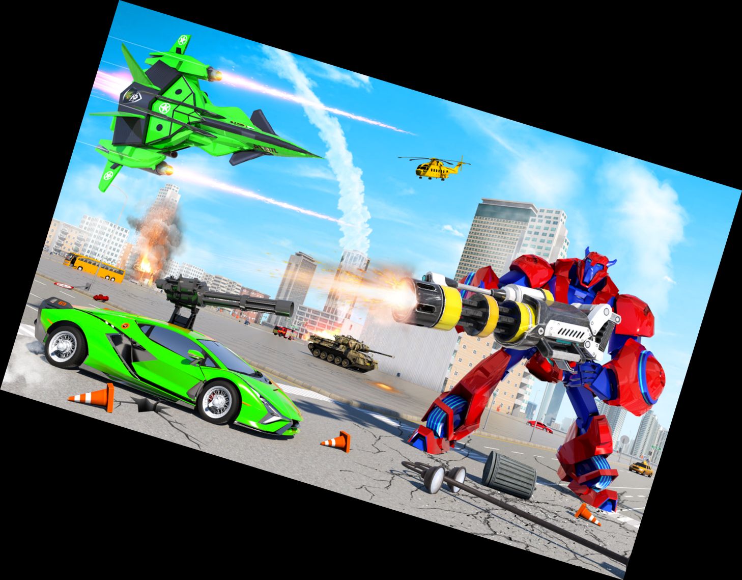 Мульти Робот Трансформер Тан