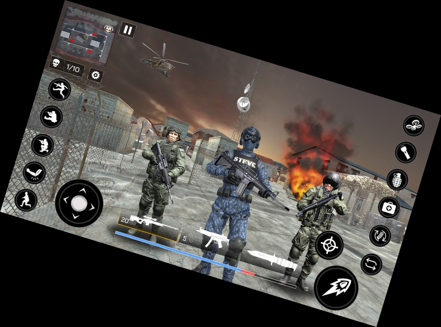 AgentSteve: Ego-Shooter-Spiel